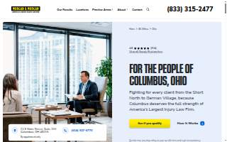 Morgan & Morgan of Columbus website