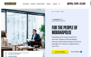 Morgan & Morgan of Indianapolis website