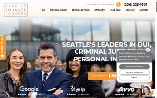 Bradley Johnson Lawyers website