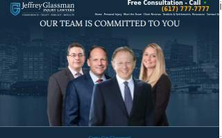 Jeffrey Glassman Injury Lawyers website