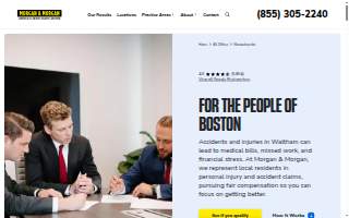 Morgan & Morgan of Boston website