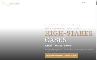 Johnston Law Firm website