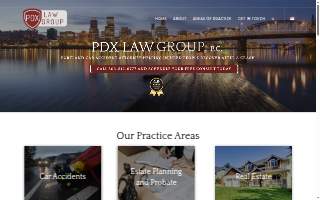 PDX Law Group website