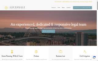 Southwest Portland Law Group, LLC website