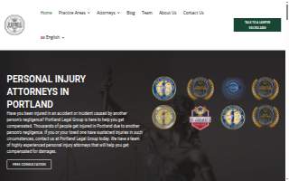Portland Legal Group website