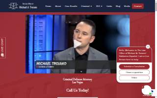The Law Office of Michael A. Troiano website