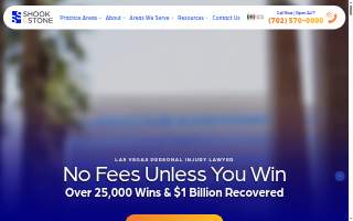 Shook & Stone Personal Injury and Disability Lawyers website