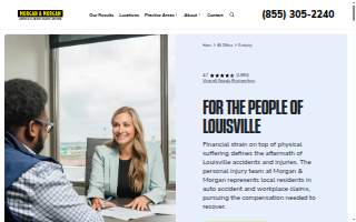 Morgan & Morgan of Louisville website