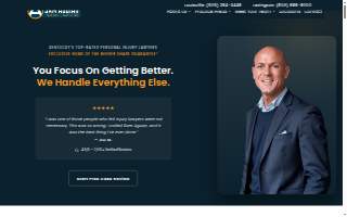 Sam Aguiar Injury Lawyers website
