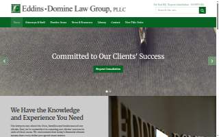 Eddins Domine Law Group PLLC website