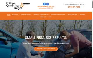 Phillips, Cymerman & Trager, S.C. website