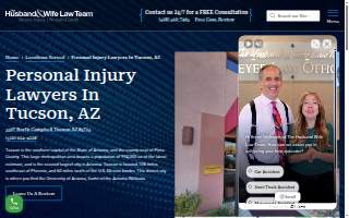The Husband & Wife Law Team of Tucson website