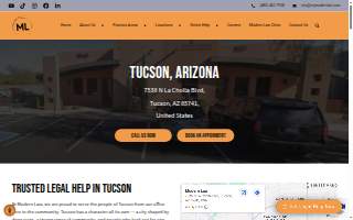 Modern Law website