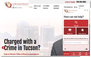 Law Office of Carlos A. Medina, PLLC website