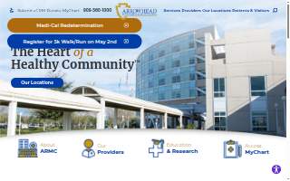 Arrowhead Regional Medical Center website