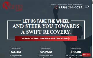 Nunes Law, Inc. Accident Injury Attorneys Fresno website
