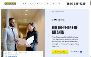 Morgan & Morgan of Atlanta website