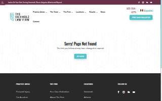 The Eichholz Law Firm website