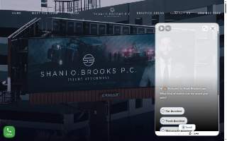 Shani O. Brooks P.C. Attorneys at Law website