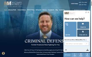 Law Office of Michael Mirer, P.A. website