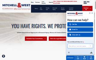 Mitchell & West LLC website
