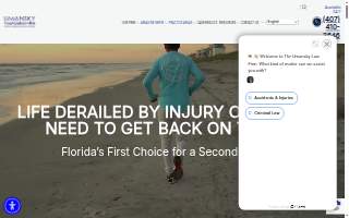 The Umansky Law Firm Criminal Defense & Injury Attorneys of Orlando website