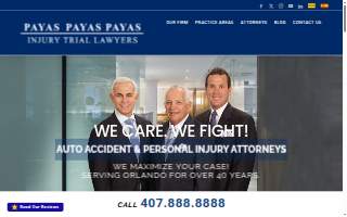Payas, Payas & Payas LLP website