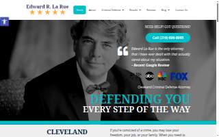 Edward R. La Rue, Attorney at Law website