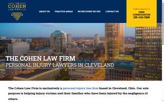The Cohen Law Firm LLC website