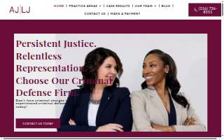 AJLJ Law website