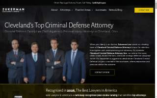 Zukerman, Lear, Murray & Brown Co., L.P.A. | Cleveland Criminal Defense Attorneys website