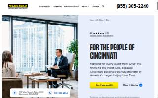 Morgan & Morgan of Cincinnati website