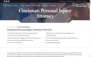 Thomas Law Offices website