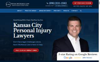 Kevin McManus Law Injury & Disability Attorneys website