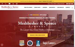 Meshbesher & Spence website