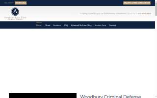 Ambrose Law Firm, Minneapolis Criminal & DWI Lawyers website