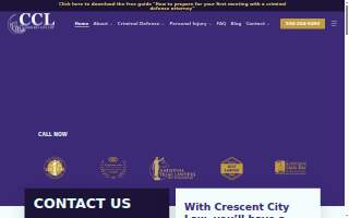 Crescent City Law, L.L.C. website