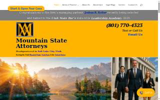 Mountain State Attorneys website
