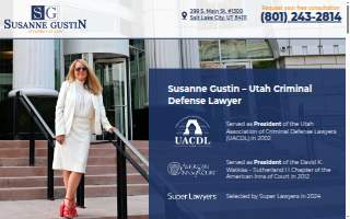 Susanne Gustin, Attorney at Law website
