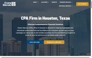 Evans Sternau CPA - CPA Firm in Houston, Texas website