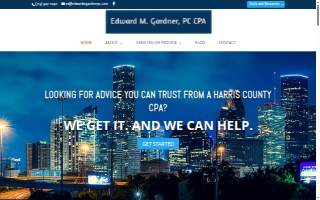 Edward M Gardner PC CPA website