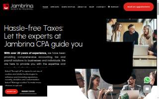 Jambrina CPA website