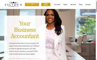 Fulton’s Accounting Services website
