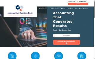 Internal Tax Service, LLC website