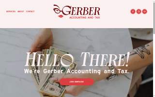 Gerber Accounting and Tax Services website