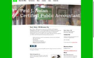 Paul J. Nolan, CPA website