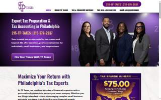 TP Taxes website