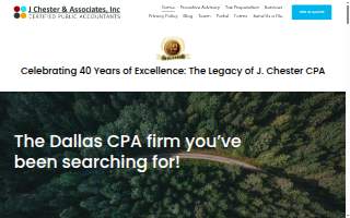 J Chester & Associates, Inc Dallas CPA Firm website