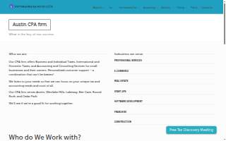 Victoria Bogdanovich, CPA website