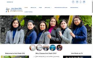 Ami Shah CPA website